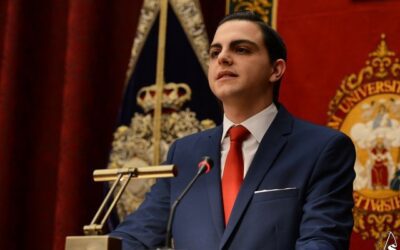 D. Alejandro Mañes González pregonó la Semana Santa desde la Universidad