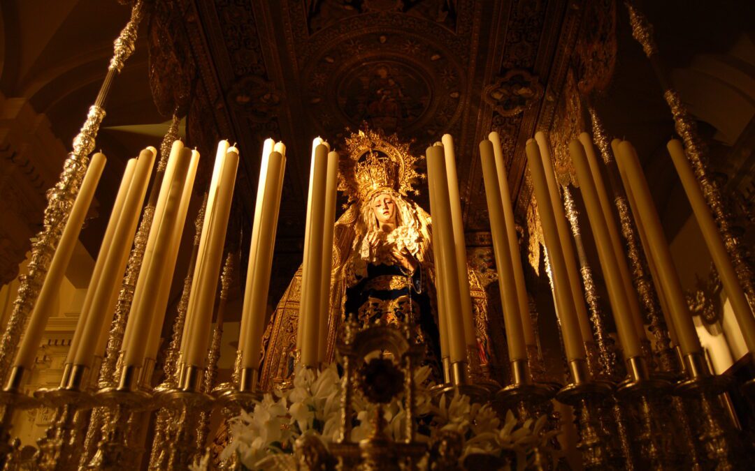 Viernes de Dolores: Misa ante el Paso de María Santísima de la Angustia a las 20:00 horas