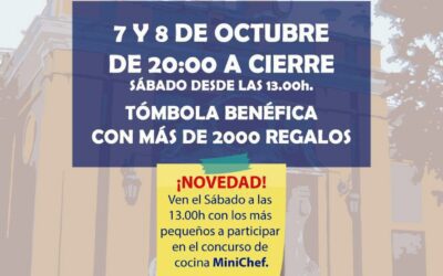 7 y 8 de octubre: Velá benefica de la Hermandad