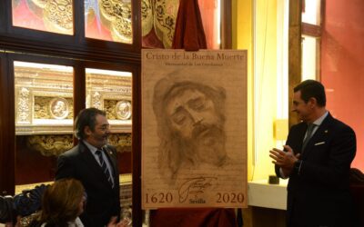 Así es el cartel del IV centenario del Cristo de la Buena Muerte que ha pintado Daniel Bilbao