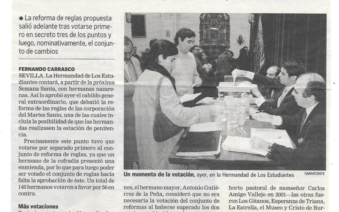 De las hermanas nazarenas