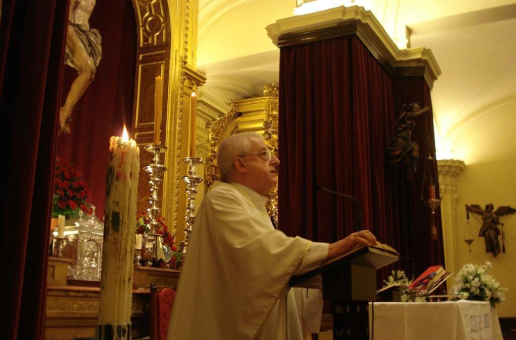 Fallece N.H. Rvdo. P.D. José Luis Vicente Córdoba, adjunto al SARUS