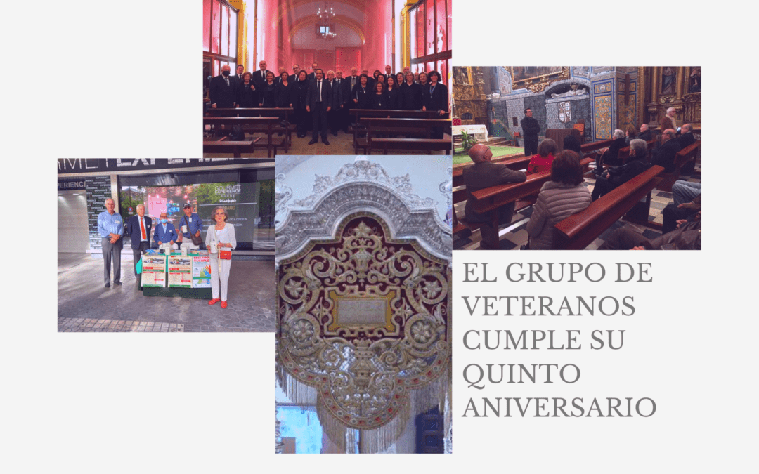 El Grupo de Veteranos de la Hermandad celebra su quinto aniversario