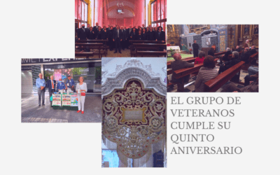 El Grupo de Veteranos de la Hermandad celebra su quinto aniversario