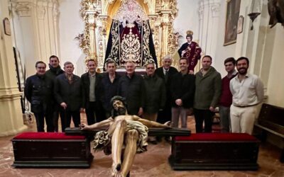 Reconocimiento a los priostes de la Hermandad, los que son y los que han sido