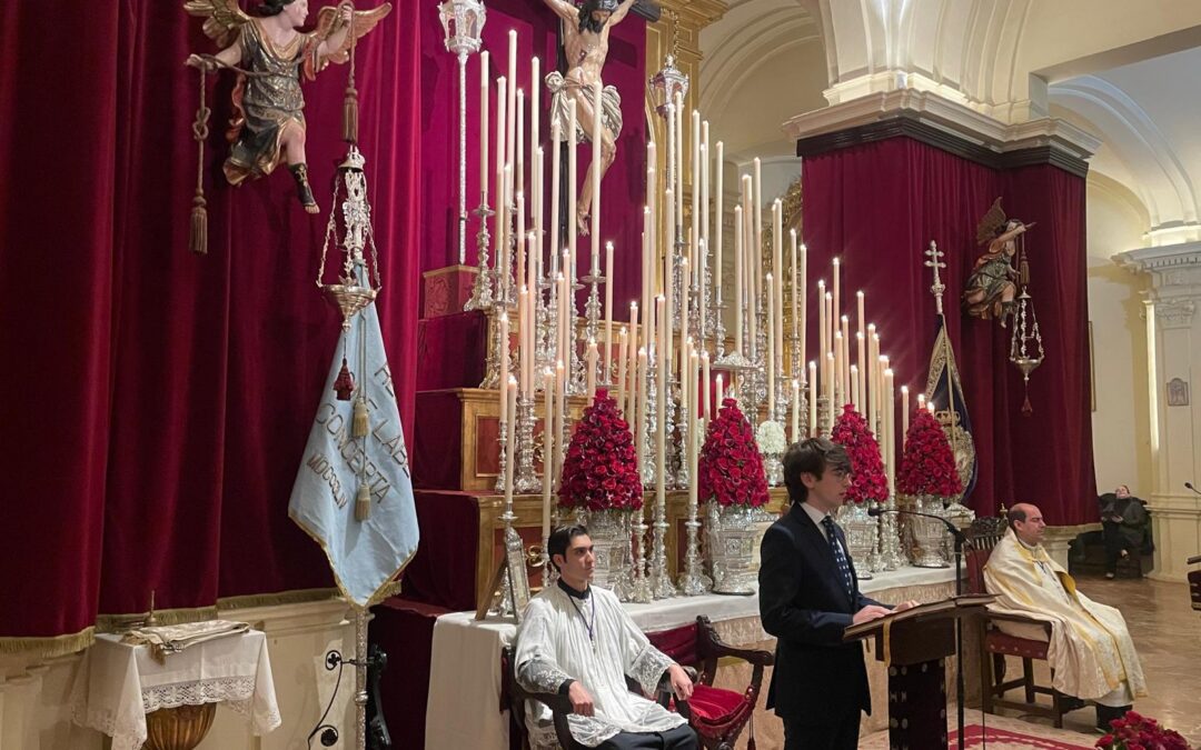 Oraciones del Estudiante del Quinario al Cristo de la Buena Muerte 2025