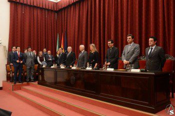 Mesa presidencial del Paraninfo