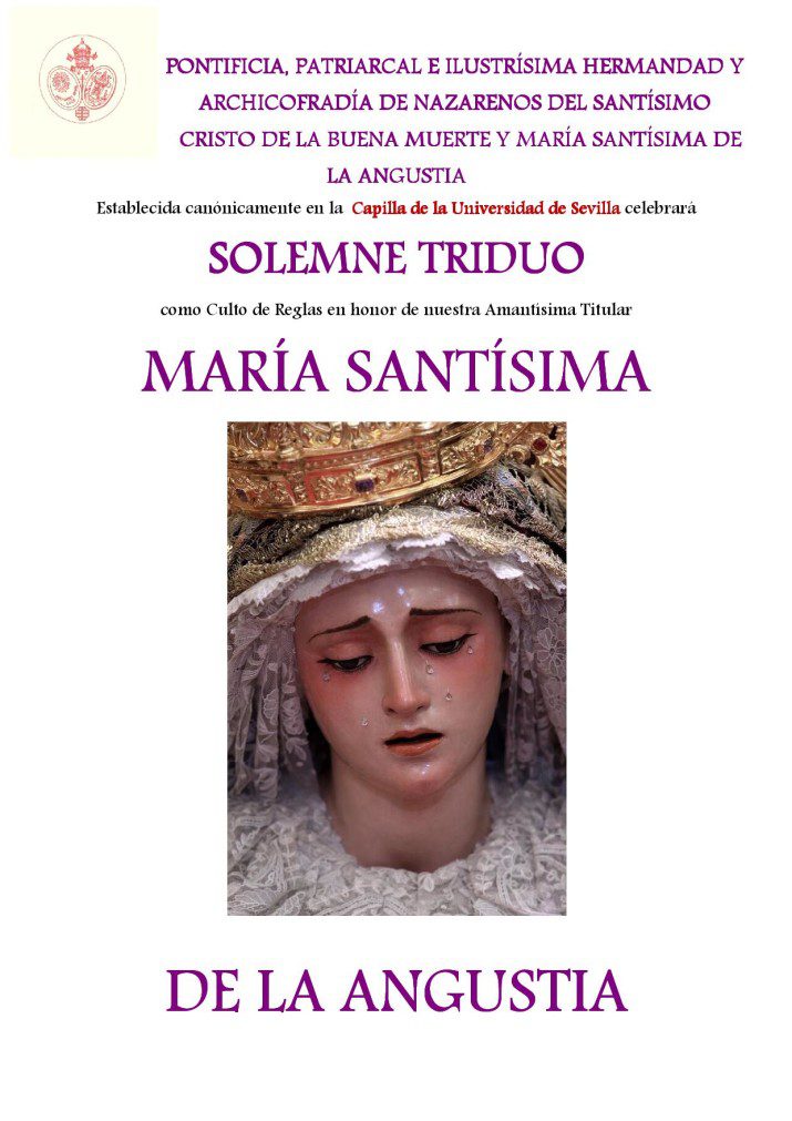 Convocatoria Triduo