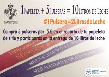 cartel pulseras acción social