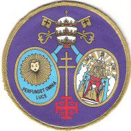 Escudo antifaz Hermandad Estudiantes