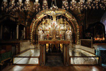 Santo Sepulcro en la ciudad de Jerusalén