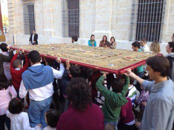 Montaje palio niños