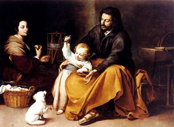 La Sagrada Familia del pajarito (B.E. Murillo)